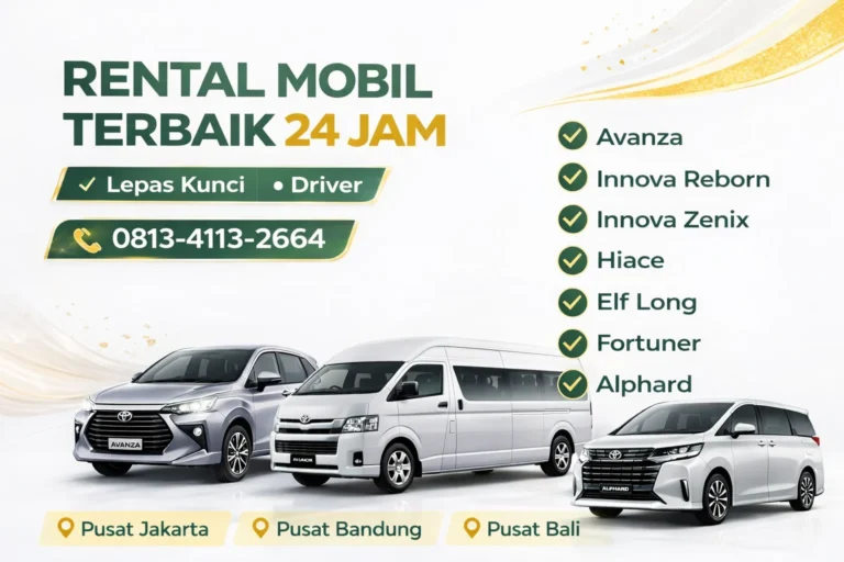 Rental Mobil Bandung Harga Murah Lengkap